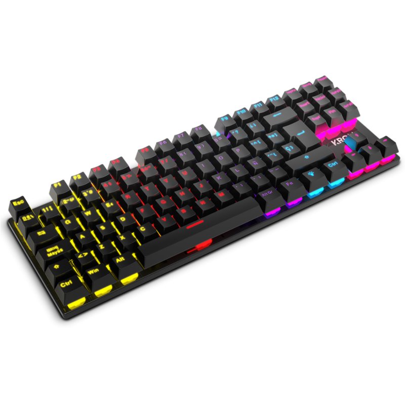 Krom Teclado Gaming Nxkromkasictkl Tkl Rainbow